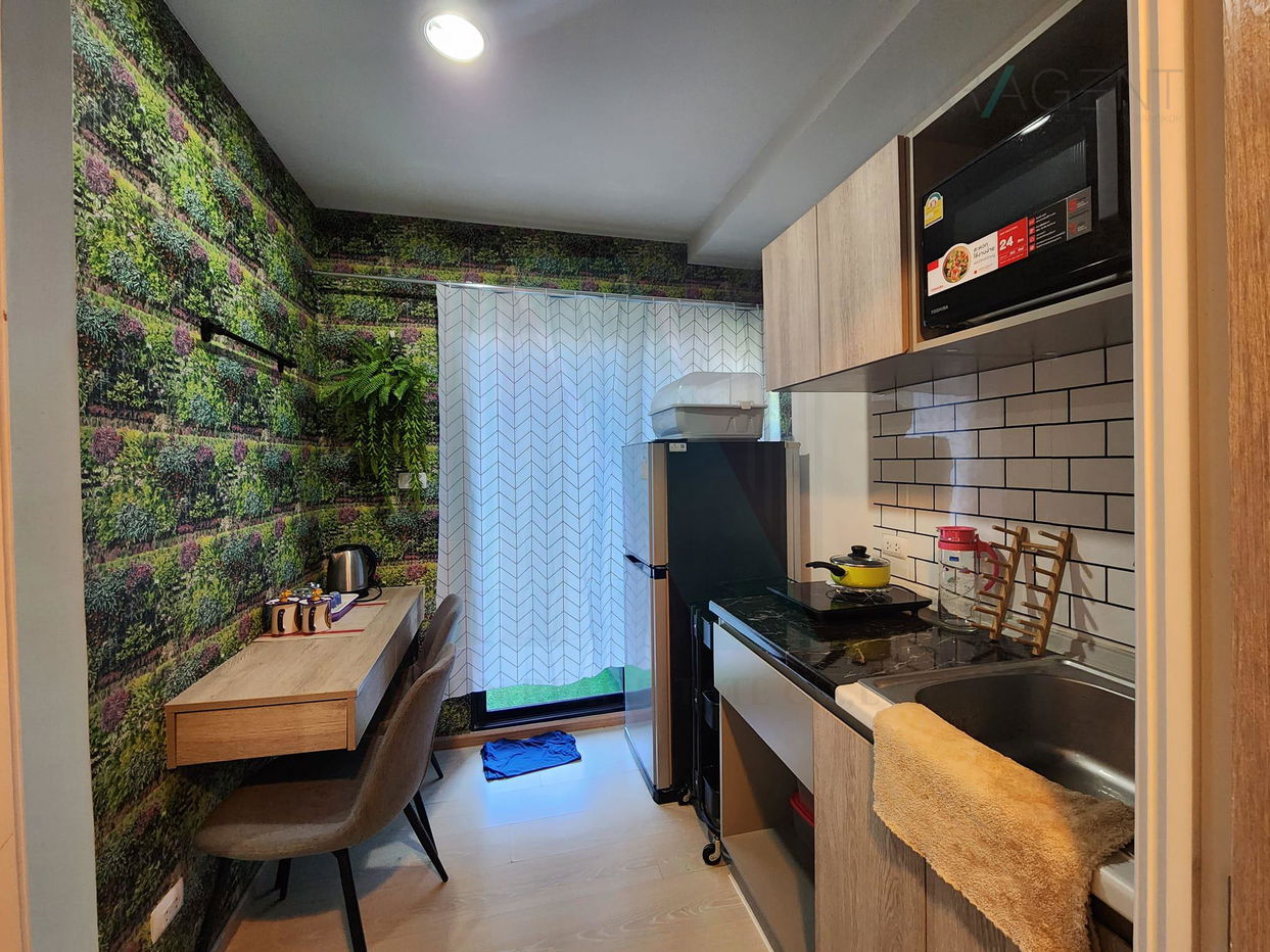 รูป 🎉Special room!🎉 ให้เช่าคอนโด ดิ เอ็กซ์เซล กรูฟ ลาซาล 52 อาคาร E ชั้น 7 1 ห้องนอน ขนาด 28.00 ตรม ใกล้ Big C ศรีนครินทร์ - รูปที่ 1/8