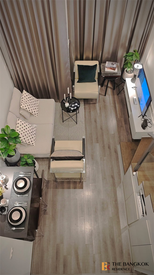 picture KnightsBridge Space Rama9 Special unit at an attractive price near MRT Rama 9 Station - 4/9