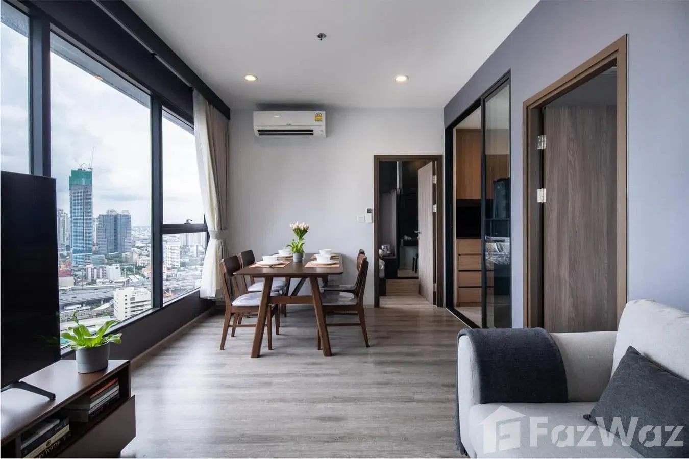 picture Spacious 54 sqm, 2 Beds, 1 Bath, Close to MRT Phetchaburi! 1714618 - 5/15