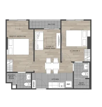picture High floor! POOL View!! Ready to move in only 4.4 MB 5675277 - 14/14