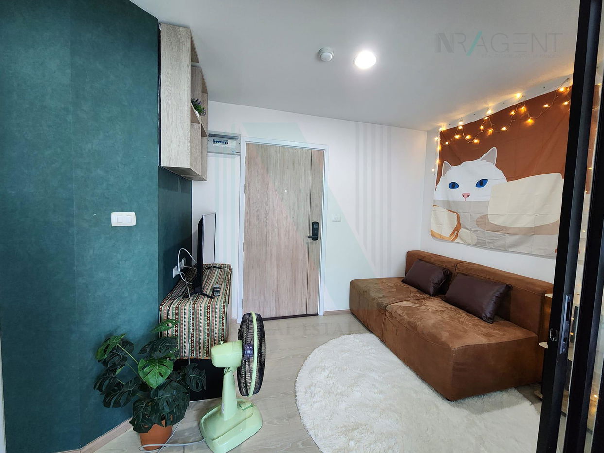รูป 📌Exclusive!📌 ให้เช่าคอนโด ดิ เอ็กซ์เซล กรูฟ ลาซาล 52 อาคาร E ชั้น 7 1 ห้องนอน ขนาด 28.00 ตรม ใกล้ Big C ศรีนครินทร์ - รูปที่ 4/8