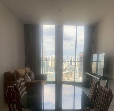 1 bedroom at Noble Ploenchit with fully furnished on 34th floor have beautiful view