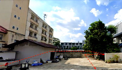 Land for sale Airport Link Makkasan : Land for Sale in Sukhumvit 31 (Taveesuk Alley) – Filled & Ready to Build