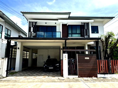 Houses for sale Eastern Asia University : Corner Single House for Sale – Phumpirom Premium Rangsit Klong 5, close to Future Park