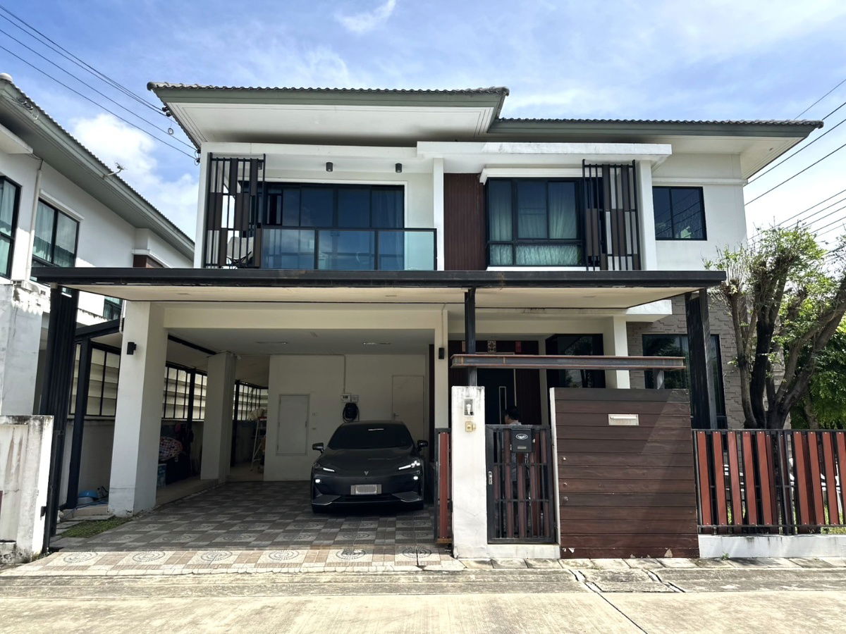 picture Corner Single House for Sale – Phumpirom Premium Rangsit Klong 5, close to Future Park - 1/12