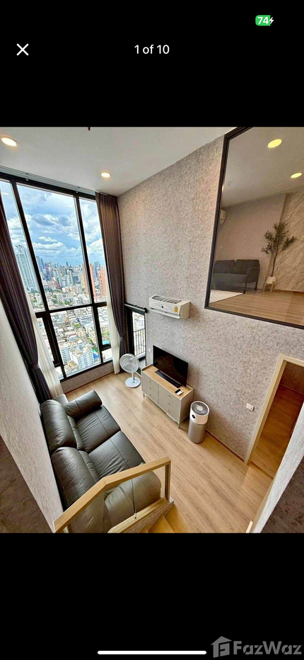 picture Duplex 2 Bedrooms for Rent, Life Rama 4 - Asoke 5736576 - 1/10
