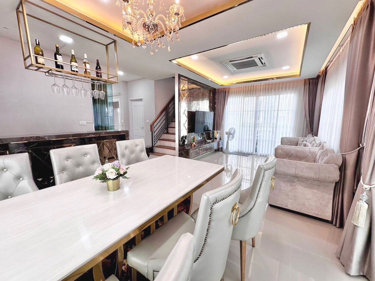 รูป บ้านเดี่ยวให้เช่า ✨ Golden Neo Bangna-Suan Luang ✨ 4 ห้องนอน 3 ห้องน้ำ เฟอร์นิเจอร์ และ เครื่องใช้ไฟฟ้าครบ  - รูปที่ 11/11