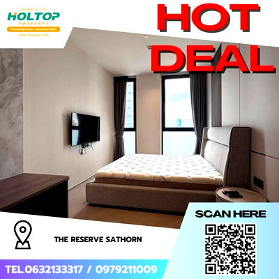 Condos for rent Sathon : #Z2446💥180968🔥 Condo for rent: The Reserve Sathorn