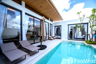 Houses for rent Muang Phuket Phuket : Sophisticated 4-Bedroom Pool Villa in Chalong 5717853