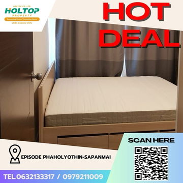 #Z2439💥170968🔥Condo for rent: Episode Phaholyothin-Sapanmai