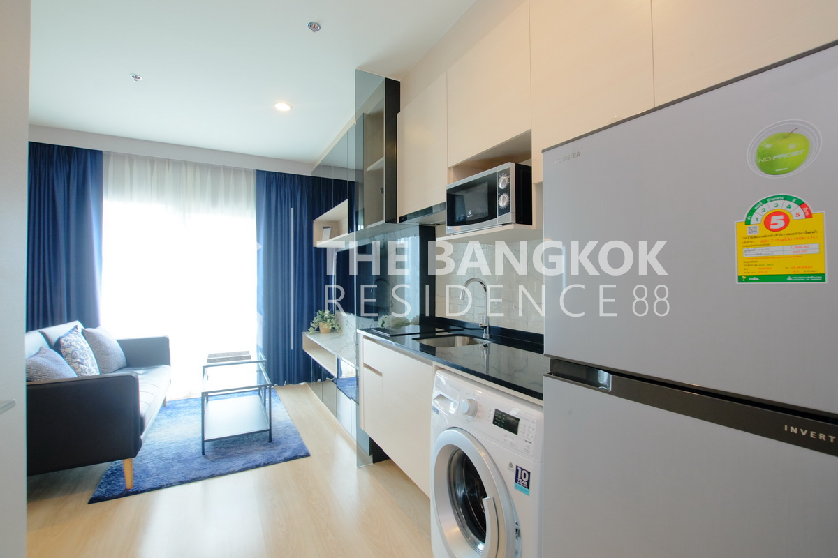 picture Noble Revolve Ratchada Rare Unit, Good Price near MRT Cultural Center of Thailand Station - 3/9