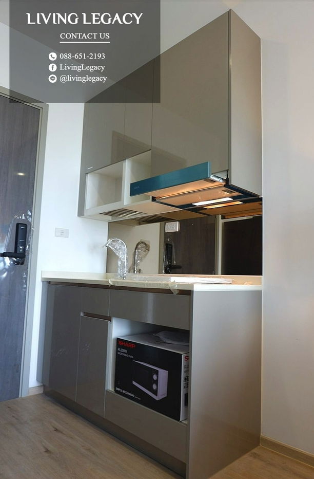 picture SF7D6K Condo For Rent The Rich Rama 9 - Srinakarin 27 Sq.M. Floor 12 line id : @livinglegacy - 11/15