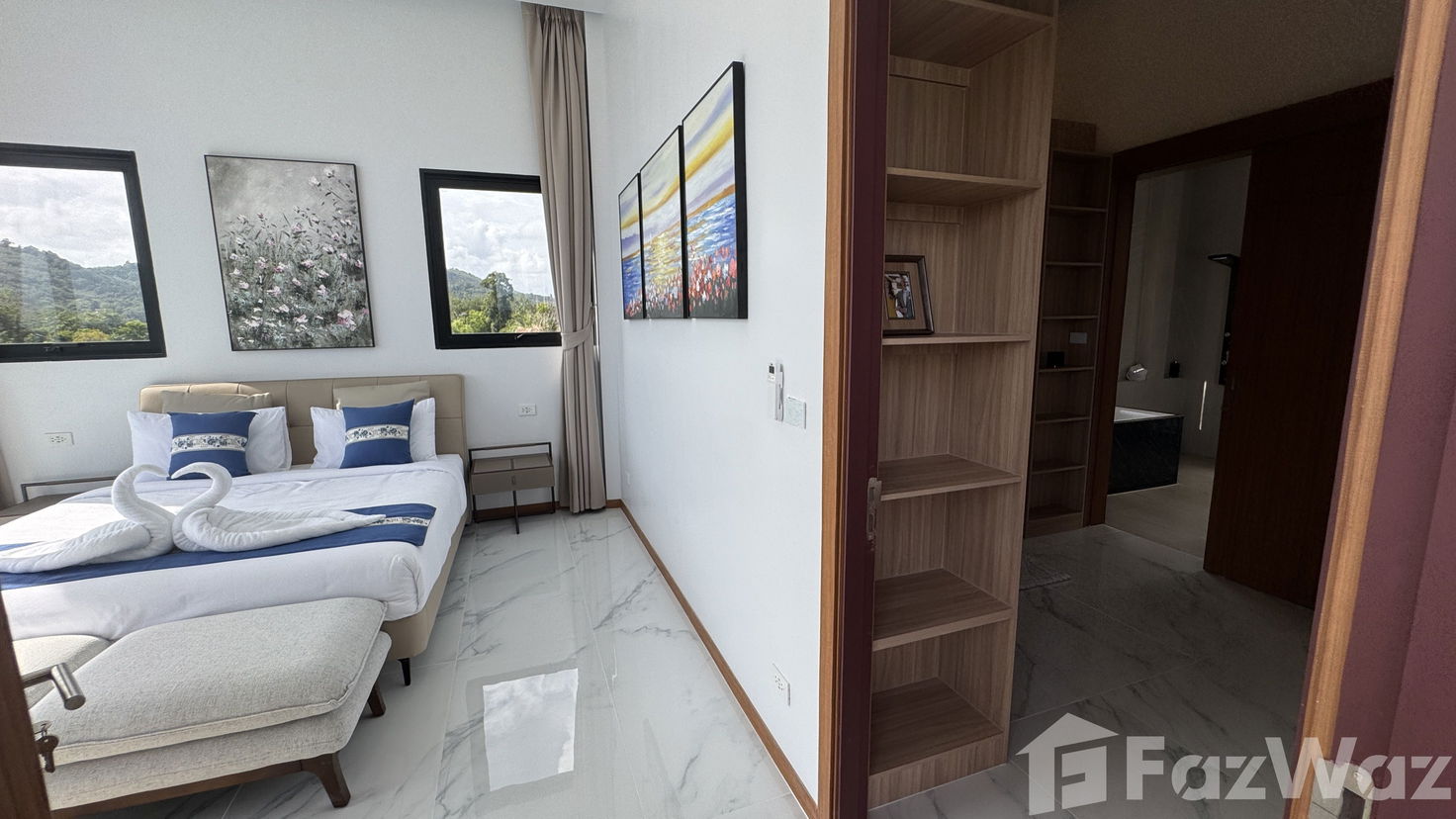 รูป วิลล่าให้เช่า 5 ห้องนอน ในโครงการ โอเชี่ยน ฮิลล์ ภูเก็ต 5721295 - รูปที่ 91/135