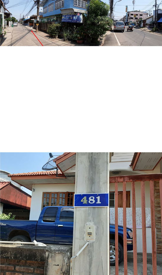 รูป บ้านเดี่ยว เนื้อที่ทั้งหมด 288.4 ตารางเมตร 481 ตำบลหนองบัว อำเภอเมืองอุดรธานี อุดรธานี ราคา 2,772,000 บาท - รูปที่ 2/4