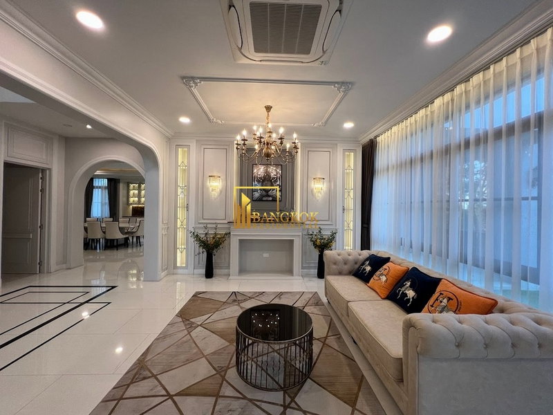 บ้านเดี่ยวให้เช่า : Nantawan Rama 9-Krungthepkreetha | Exquisite 5 Bedroom Luxury House For Rent - BR28261SH