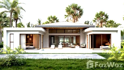 บ้านเดี่ยว เกาะสมุย สุราษฎร์ธานี : ขาย บ้านเดี่ยว 3 ห้องนอน ในโครงการ แองเจิล พูล วิลล่า  1981034