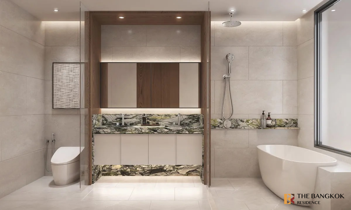 picture ROMM CONVENT near BTS Sala Daeng Luxury Condo in Central City Location - 4/6