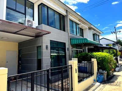 ทาวน์โฮมให้เช่า : RBBH20689 ให้เช่าทาวน์โฮม 2ชั้น โครงการ The Villa Bangbuathong เดอะ วิลล่า บางบัวทอง แอดไลน์ @930jwqti ( มี @ ด้วย) แอดมินตอบไว