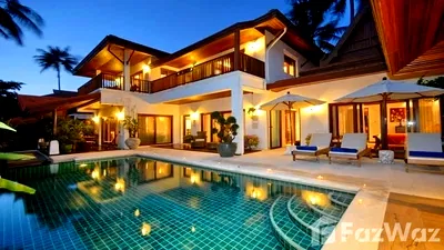 บ้านเดี่ยวให้เช่า : วิลล่าให้เช่า 4 ห้องนอน ในโครงการ สมุย บีช วิลเลจ 1966352