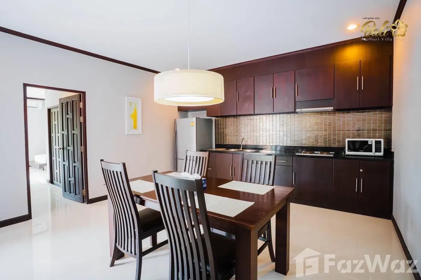 รูป วิลล่าให้เช่า 2 ห้องนอน ในโครงการ บาหลี พูล วิลล่า ราไวย์ 5697092 - รูปที่ 3/8