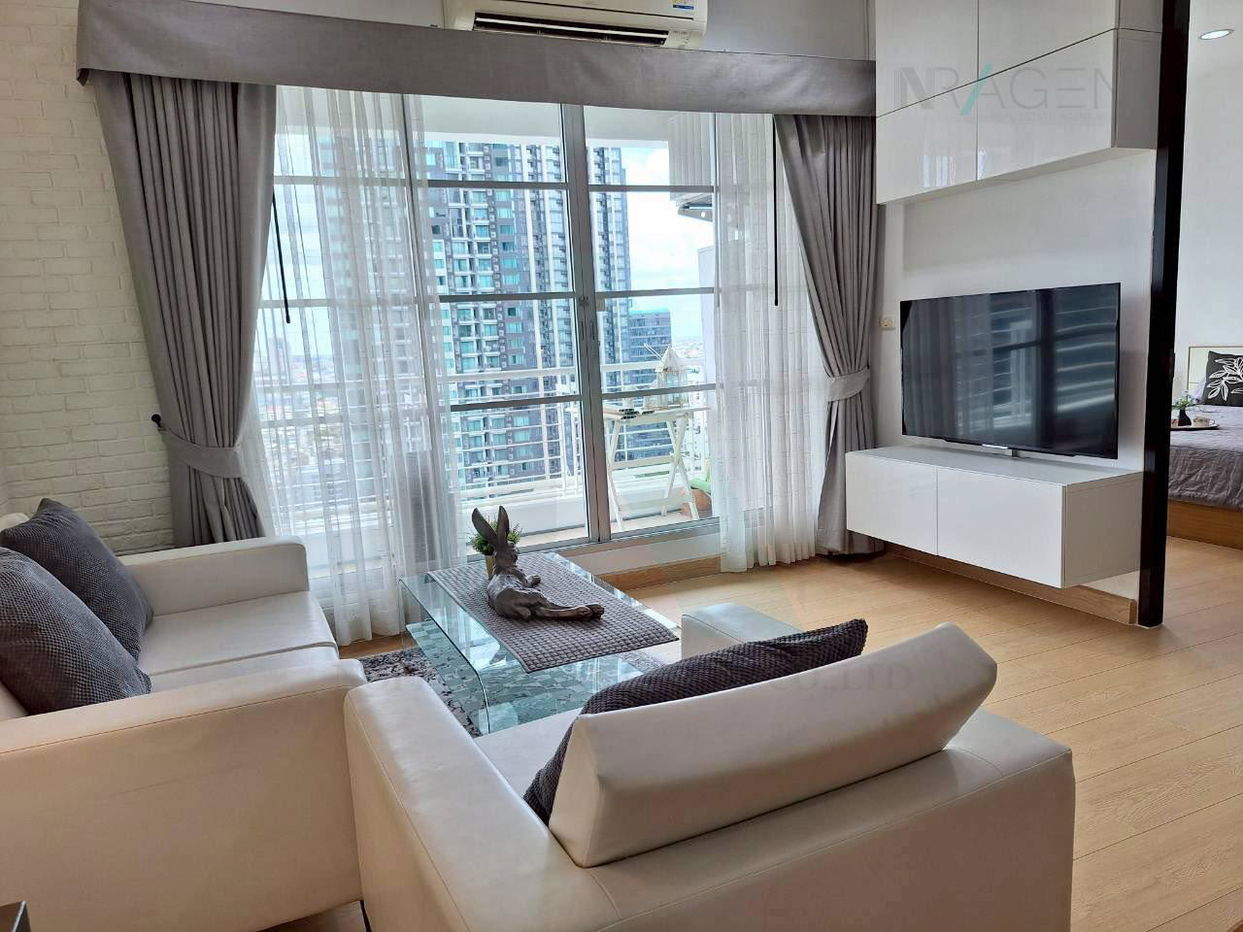 รูป 📌 ให้เช่าคอนโด บ้านกลางกรุง สยาม - ปทุมวัน อาคาร B ชั้น 27 2 ห้องนอน ขนาด 67.00 ตรม ใกล้ Co-Co Walk Plaza - รูปที่ 4/8