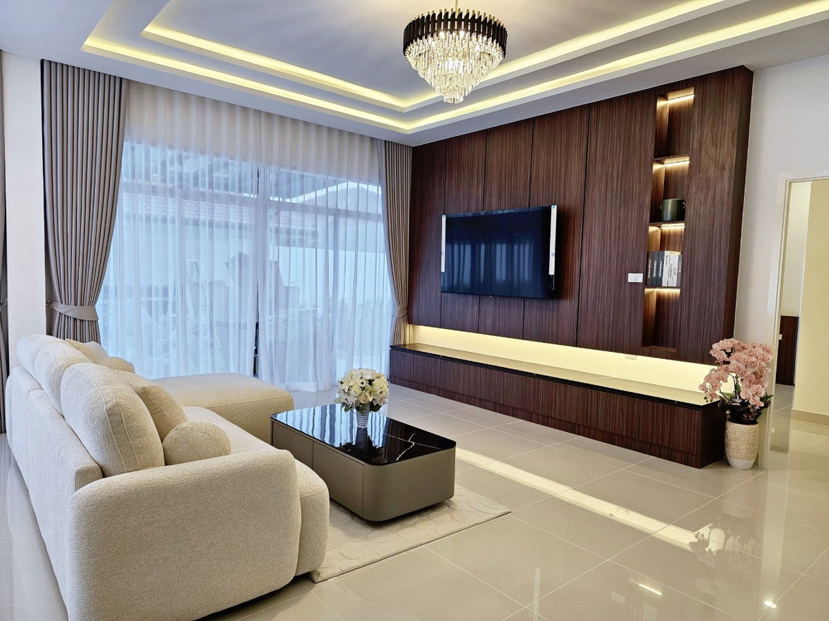 รูป บ้านพูลวิลล่าเรโนเวทใหม่ พัทยา สวยมาก 3 ห้องนอน 2 ห้องน้ำ พร้อมสระ บนเนื้อที่ 104ตรว. พร้อมอยู่ - รูปที่ 2/32