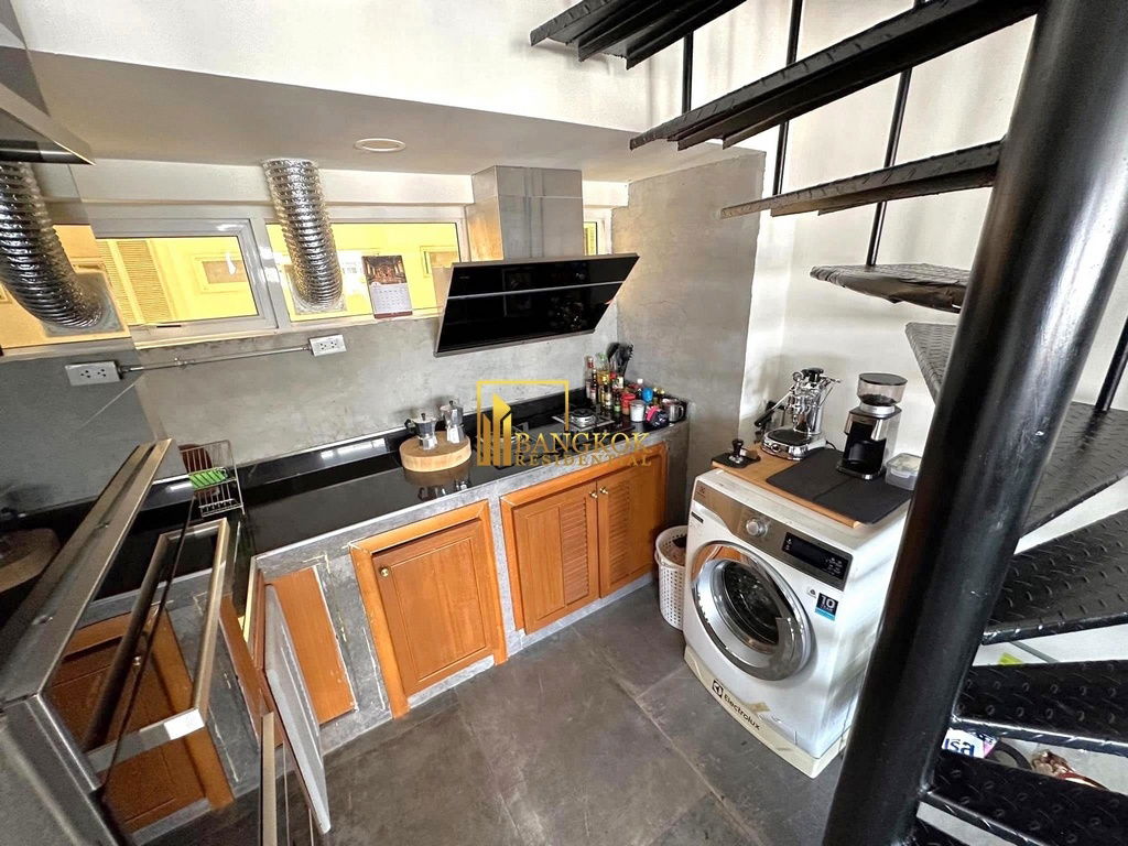 รูป Thonglor Tower | Loft Style 2 Bedroom Duplex Condo For Rent - BR60586CD - รูปที่ 5/11