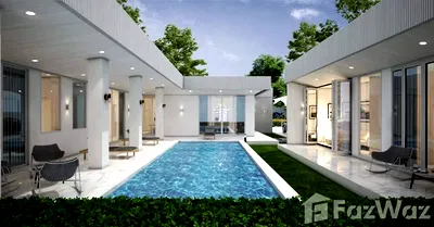 Houses for sale Thap Tai, Prachuap Khiri Khan : 4 Bedroom Private Luxury Swimming Pool Villa 1168402