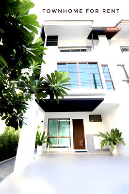 เช่าทาวน์โฮม สุขุมวิท 97/1 : 💥ให้เช่า 65,000 บาท ทาวน์โฮมหลังหัวมุม build in ทั้งหลัง  3 ชั้น BTS บางจาก   ❤️ สนใจติดต่อ : นา Tel No: 098-9539514  , 095-7989244 