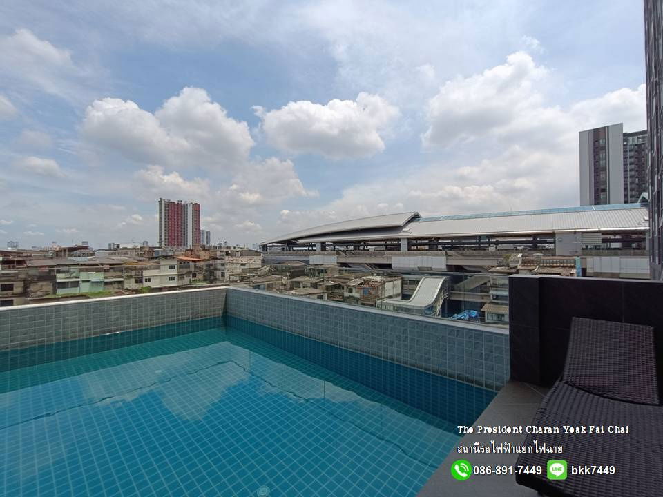 รูป ✅✅ขายห้องคอนโด เดอะเพรสซิเดนท์ จรัญ-แยกไฟฉาย 34 ตรม.  ใกล้ รพ.ศิริราช ถ.พรานนก - รูปที่ 17/24