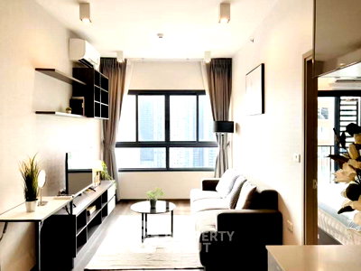 Condos for rent : High-Floor 2-BR 50 Sqm Condo At Ideo Rama 9–Asoke, 300m to MRT Phra Ram 9 (ID 2305424)