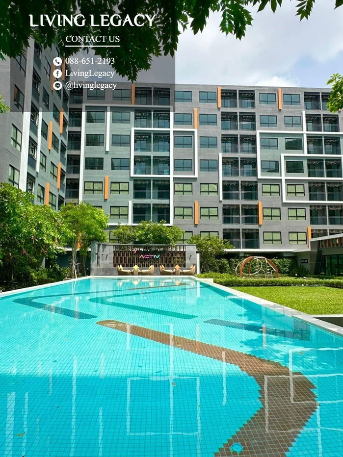 รูป SKU5WK ให้เช่าคอนโด iCondo Active Phatthanakan 25 ตร.ม. ชั้น 4 ตึก A line id : @livinglegacy - รูปที่ 7/14