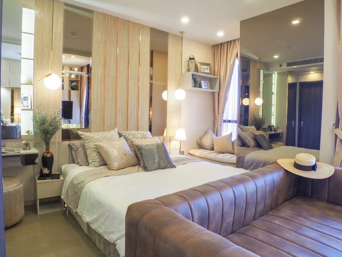 รูป ให้เช่า✨ห้องสวยมาก  "𝐀𝐬𝐡𝐭𝐨𝐧 𝐀𝐬𝐨𝐤𝐞"  1 ห้องนอน ชั้น 28 ขนาด 34 ตร.ม. ติด MRT-Sukhumvit  [251233] - รูปที่ 6/12