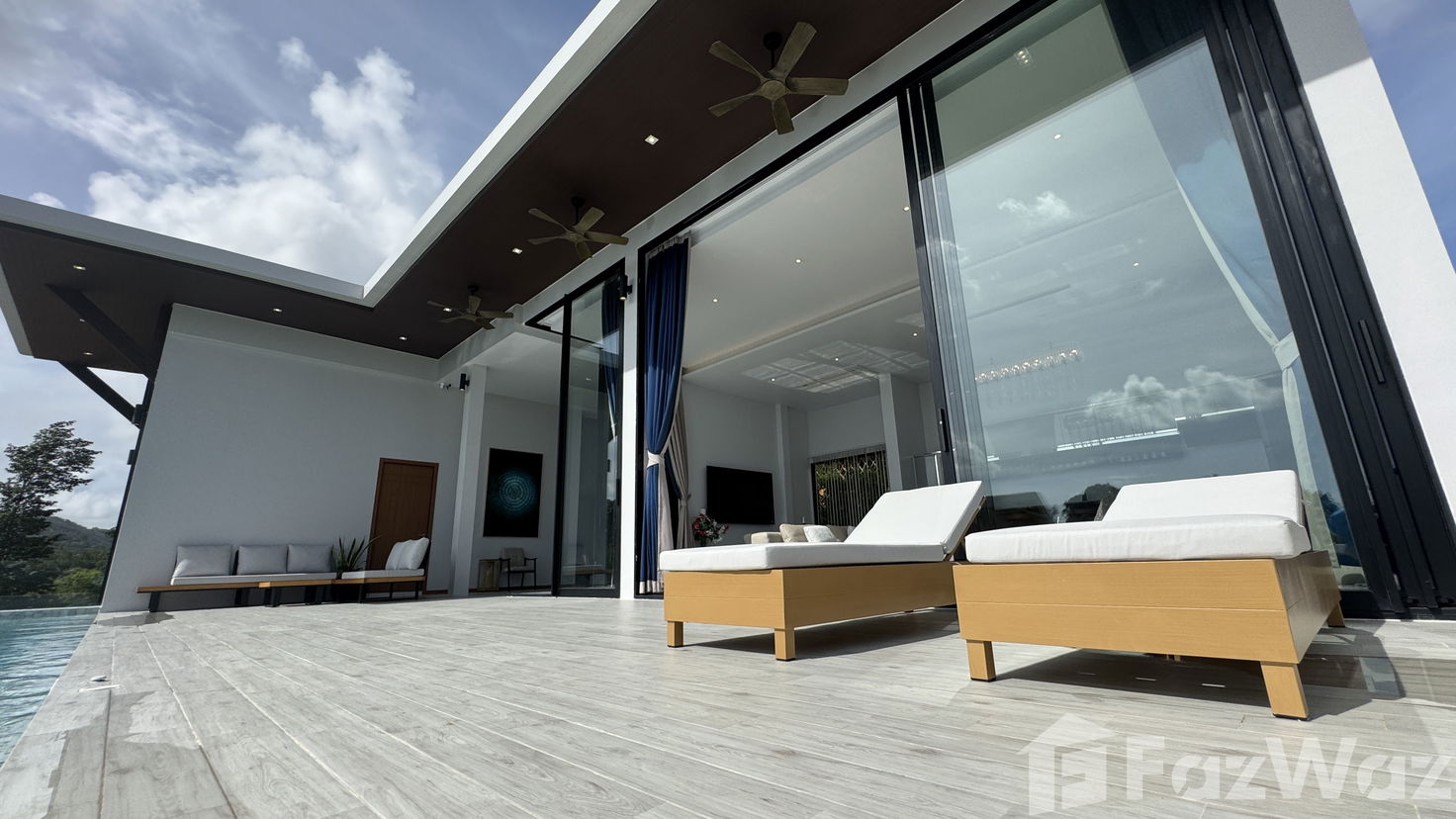 รูป วิลล่าให้เช่า 5 ห้องนอน ในโครงการ โอเชี่ยน ฮิลล์ ภูเก็ต 5721295 - รูปที่ 122/135