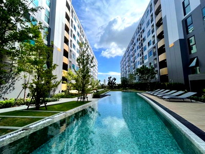 ขายคอนโด : 💥𝗩𝗮𝘆 𝗔𝗺𝗮𝘁𝗮 📣Hot Dea‼️New Condo near Amata Industrial Estate Only 999K. 📞061-6161426 /065-4496399  🟢LINE: @wsrcondo