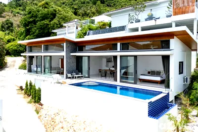 Houses for sale : New partial Sea View modern villa with 3 bedrooms 1935296