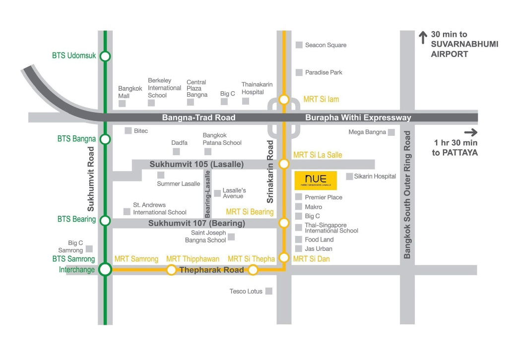 picture Nue Noble Srinakarin-Lasalls For Rent 1 Year Contract - 21/22