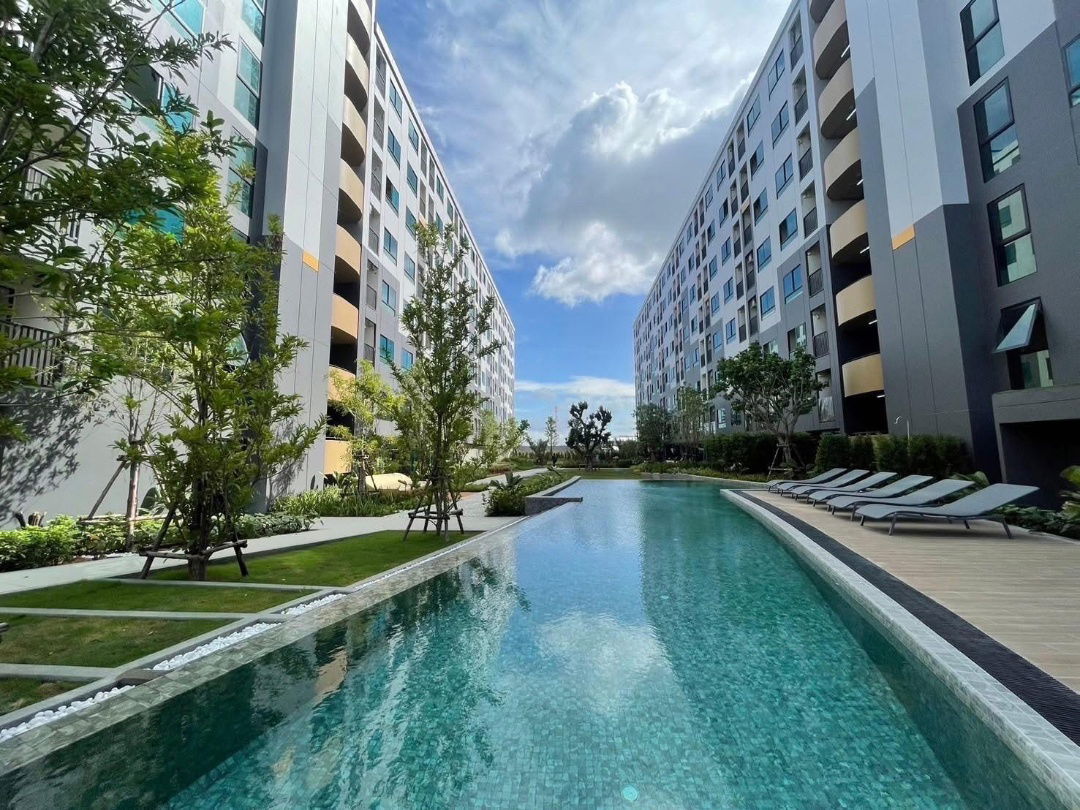 picture 💥𝗩𝗮𝘆 𝗔𝗺𝗮𝘁𝗮 📣Hot Deal! New Condo near Amata Industrial Estate Only 999K. 📞061-6161426 /065-4496399  🟢LINE: @wsrcondo - 8/9