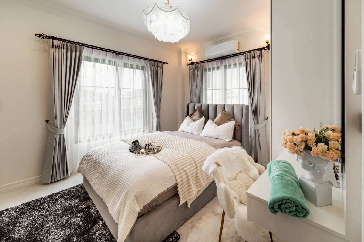 รูป ขายบ้านเดี่ยว 1 ชั้น สไตล์อังกฤษสุดหรู พร้อมสวนกว้างขวาง โครงการชาคริราห์วิลล์ หางดง-เชียงใหม่ T.0946511456 - รูปที่ 20/29