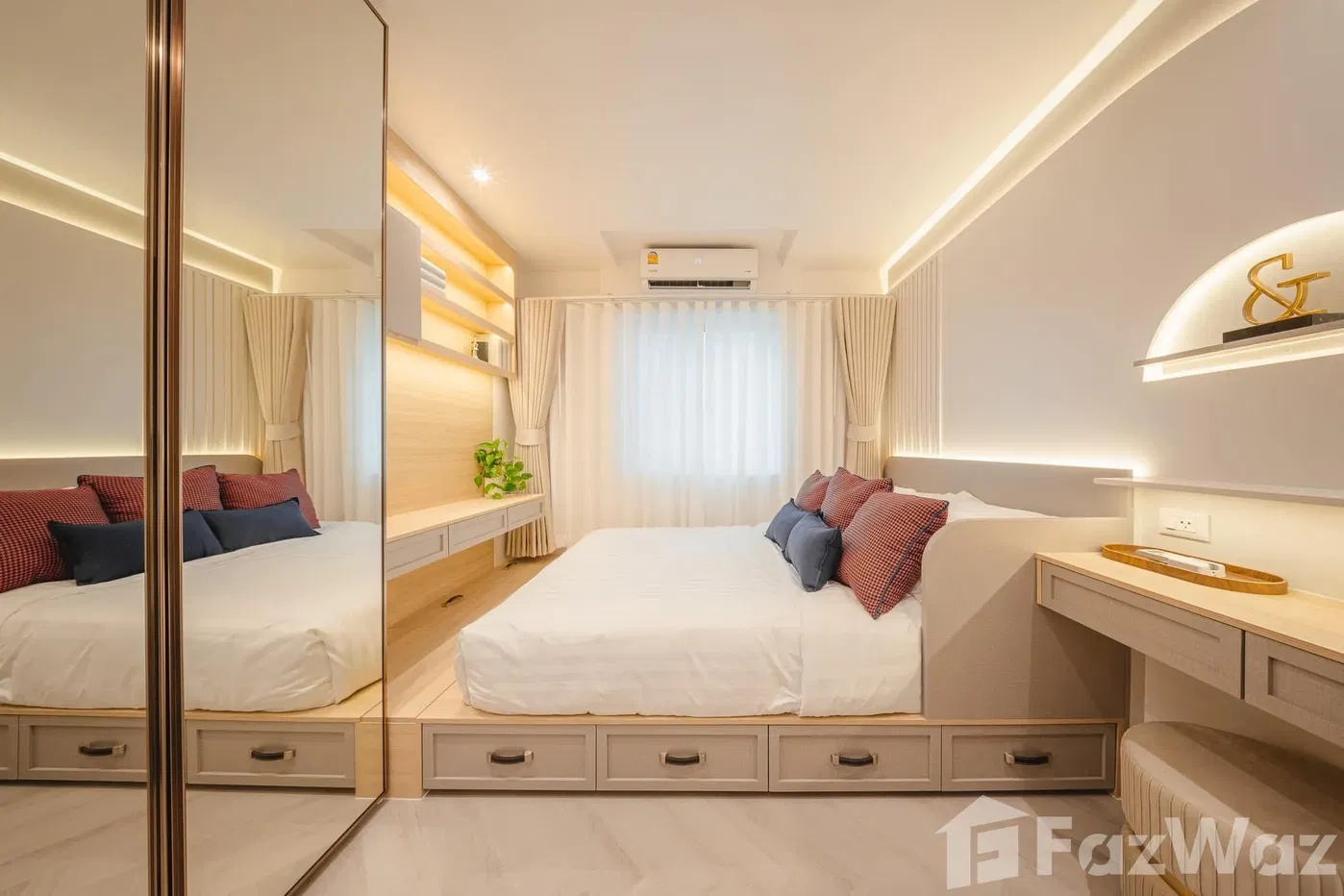 รูป คอนโดให้เช่า 3 ห้องนอน ในโครงการ ฟอร์จูน คอนโด ทาวน์ 5730795 - รูปที่ 5/24
