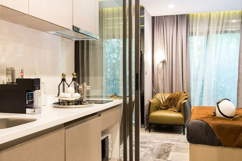 picture For Rent Life Asoke-Rama9 Fully Furnished (Near Mrt Rama9 and Airport Link Makkasan) - 1/6