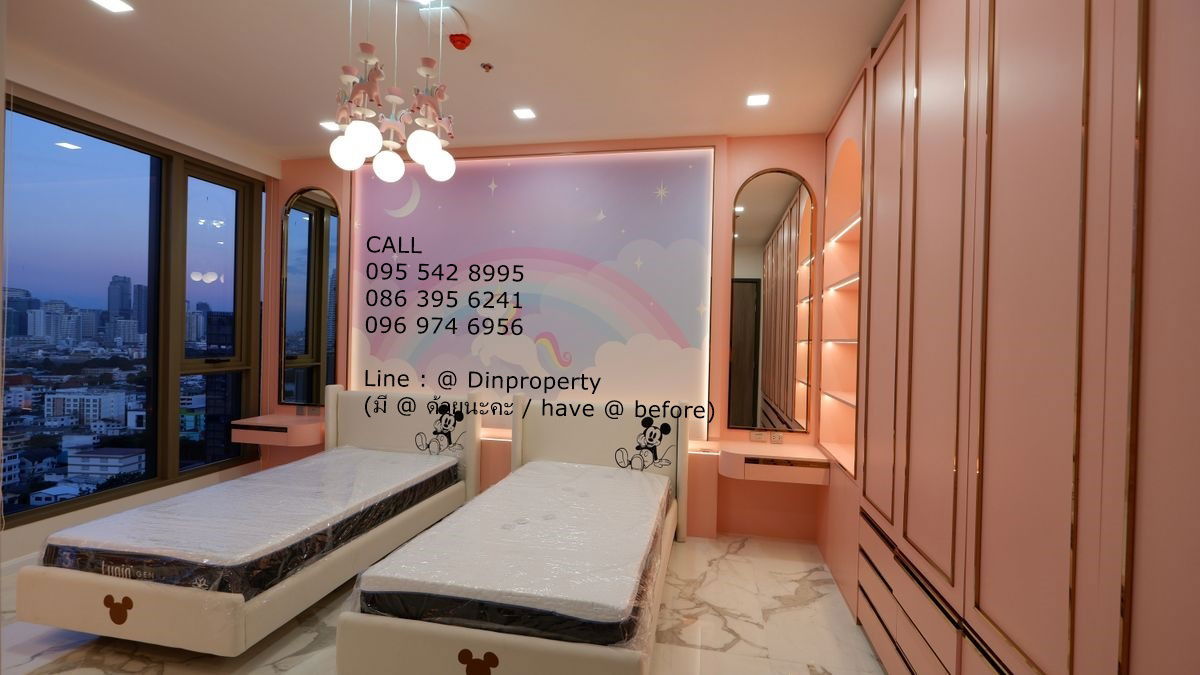 picture For Rent Rhythm Charoenkrung  Pavillion , 4  Bed,  BTS Saphan Taksin , Near Shrewsbury International School , CharoenKrung Road. - 1/5