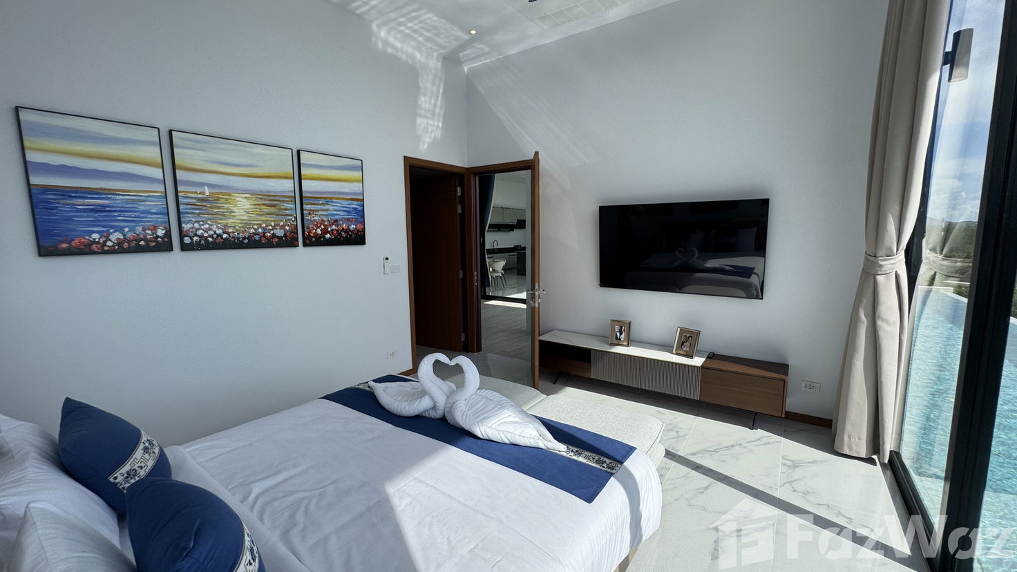 รูป วิลล่าให้เช่า 5 ห้องนอน ในโครงการ โอเชี่ยน ฮิลล์ ภูเก็ต 5721295 - รูปที่ 95/135