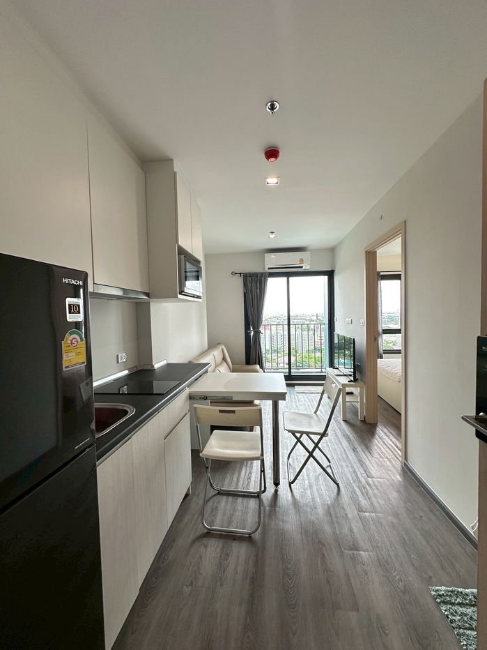 picture 🛋️💗 Clean room, fully furnished, Airport Link view, near Stamford University💗🛋️ Rich Park @Triple Station🔥🔥ID : @471ovhib 📲 - 14/16