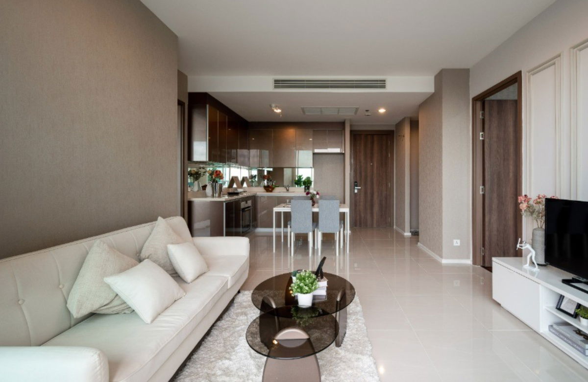 รูป ว่างพร้อมอยู่! Menam Residences. 2นอน 77ตร.ม. Line id: @pfagent - รูปที่ 3/5