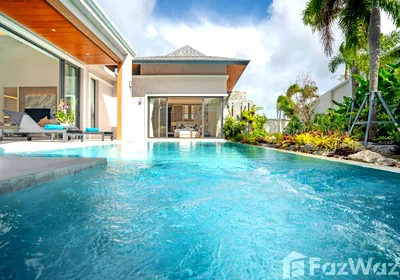 Houses for sale Cherngtalay Witthayakhom School : 4 Bedroom Villa for sale at The Breeze Villas  621308