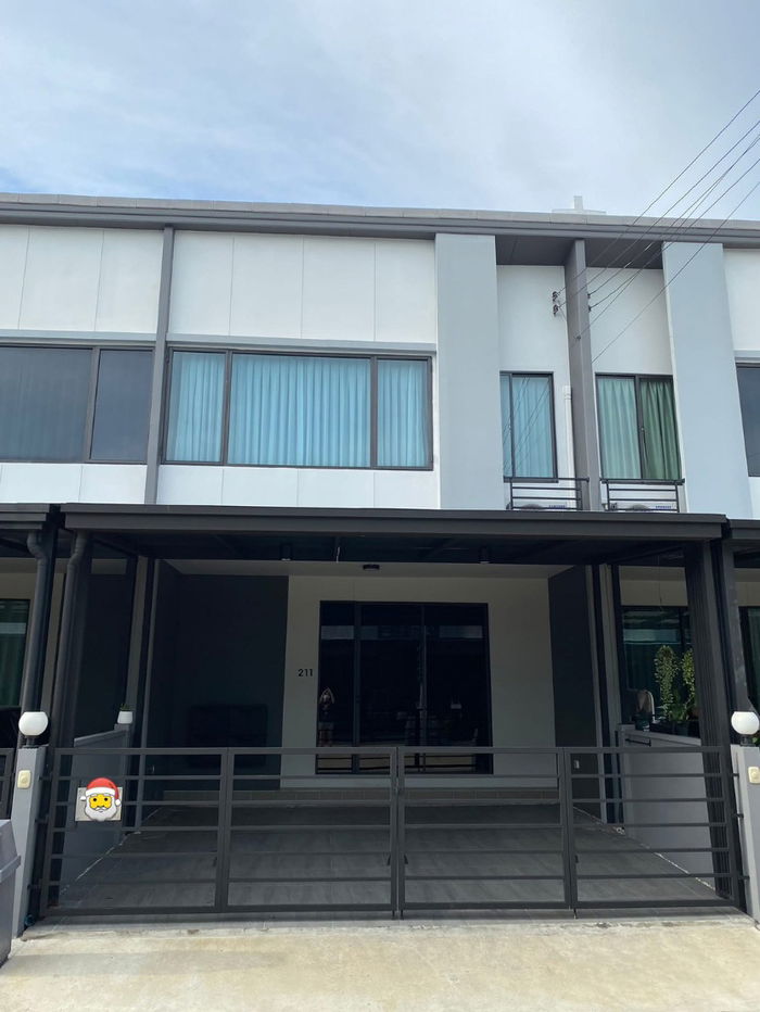 รูป 🏡✨ บ้านเช่าทาวน์โฮม 2 ชั้น โครงการ PLENO บางนา – วงแหวน 3 ห้องนอน 2 ห้องน้ำ พร้อมเฟอร์นิเจอร์ครบ + เครื่องใช้ไฟฟ้า + แอร์ 4 ตัว เดินทางสะดวกมาก  - รูปที่ 1/11