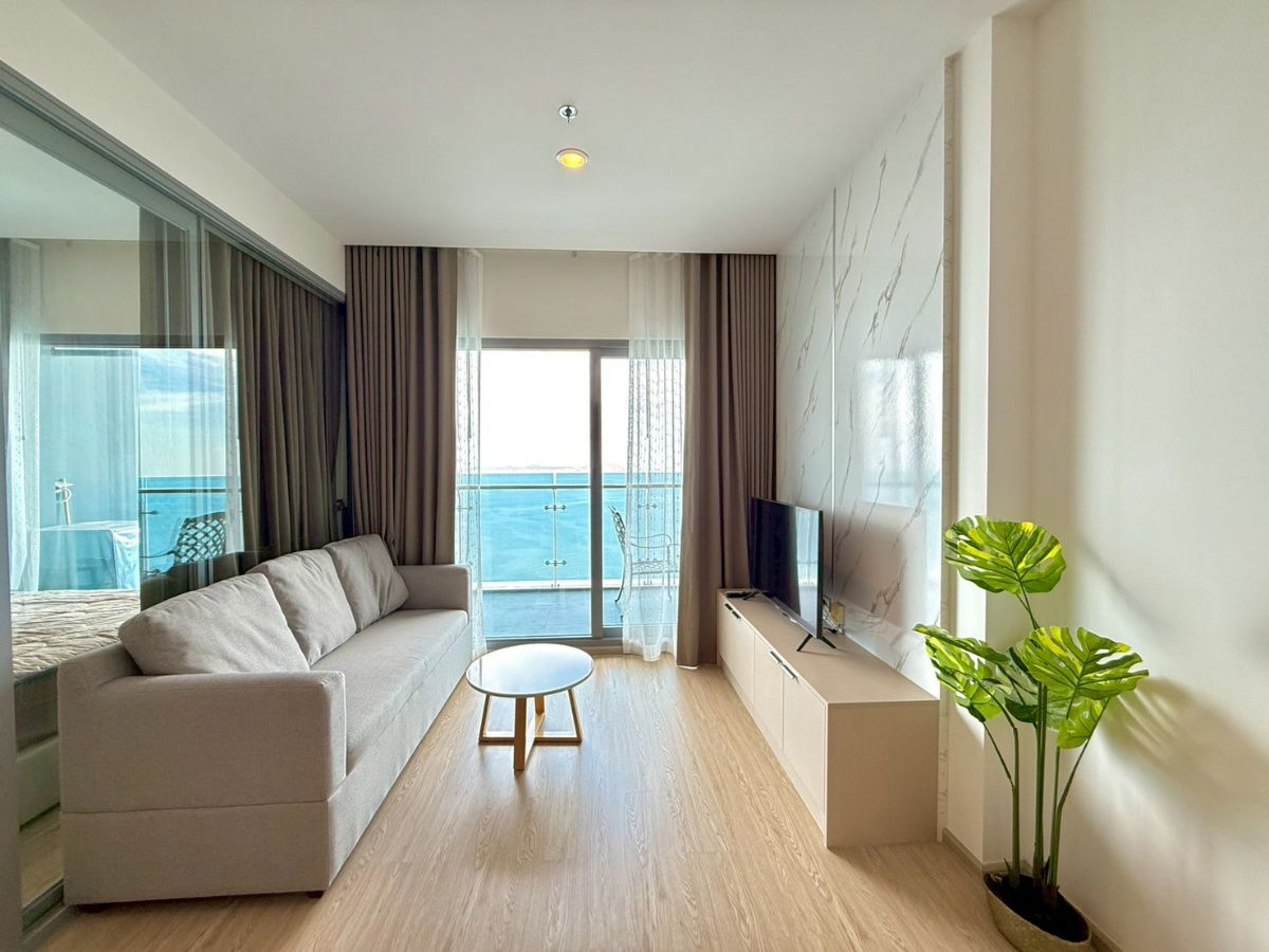 picture Luxury beachfront condo The Symphony | Bang Phra-Sriracha: 1 Bed 1 Bath 47 sq m, 37th floor, ready to move in - 1/20