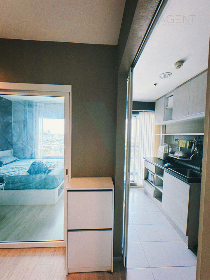picture 🚩 For Rent Condo ASPIRE RATCHADA-WONGSAWANG Building 1, Floor 12,1 bed room, Room size 26 sqm - 4/8