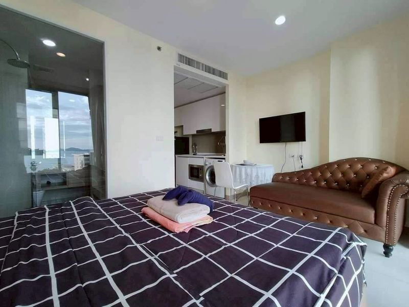 รูป ⛵ Riviera Wongamat ⛵ Sea view / 8F / Studio room >> THB18,000/month彡 - รูปที่ 2/13